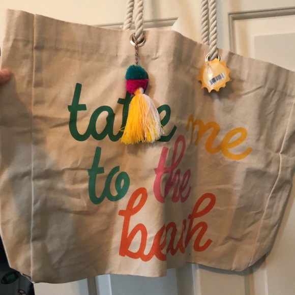 Take Me To the Beach Bag - Picture 2 of 5